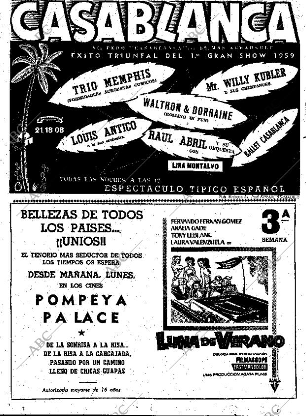 ABC MADRID 25-01-1959 página 54