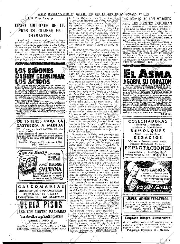 ABC MADRID 25-01-1959 página 66