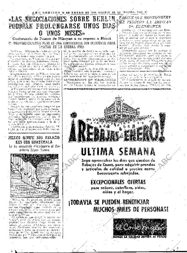 ABC MADRID 25-01-1959 página 67