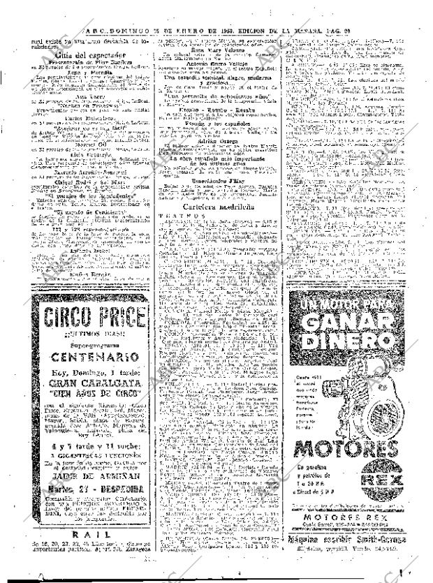 ABC MADRID 25-01-1959 página 90