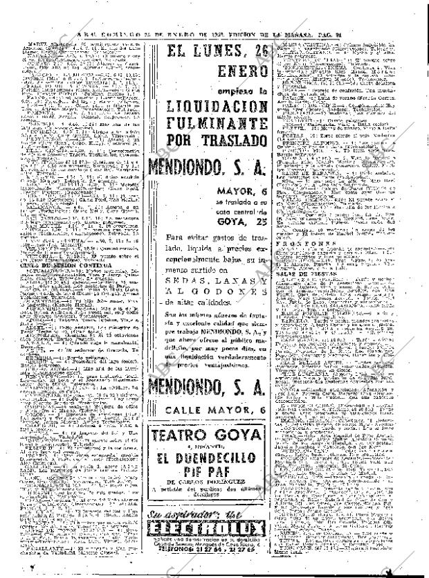 ABC MADRID 25-01-1959 página 91