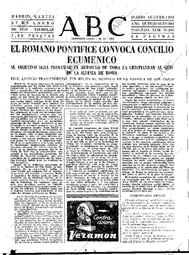 ABC MADRID 27-01-1959 página 23