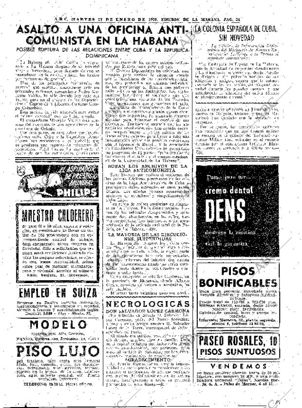 ABC MADRID 27-01-1959 página 34