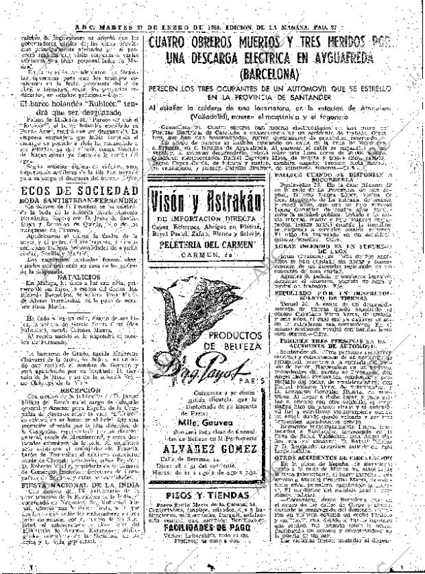 ABC MADRID 27-01-1959 página 37