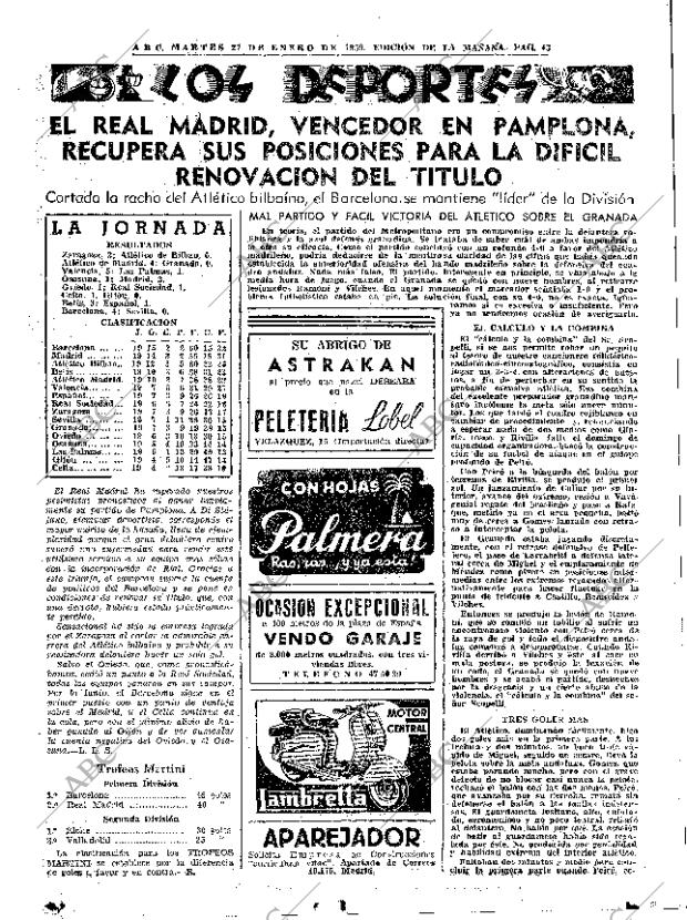 ABC MADRID 27-01-1959 página 43