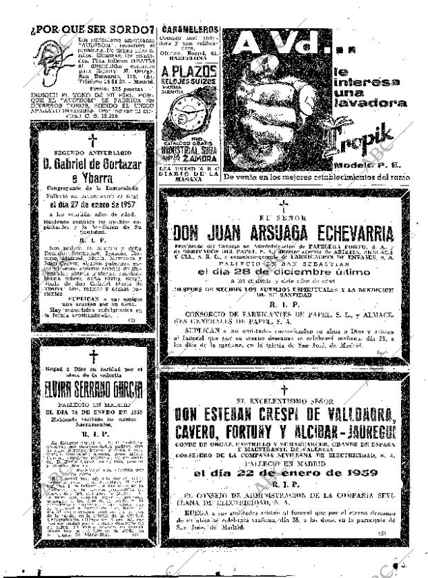 ABC MADRID 27-01-1959 página 62