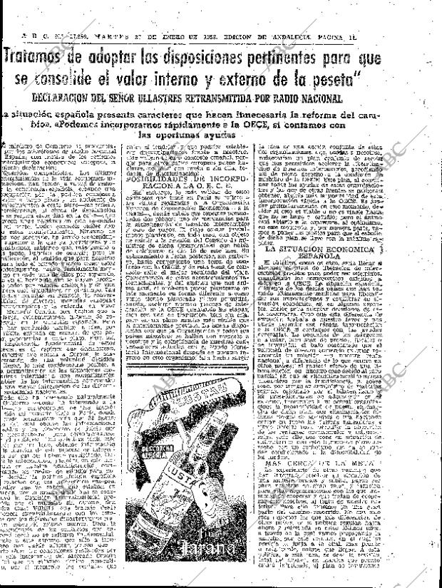 ABC SEVILLA 27-01-1959 página 11