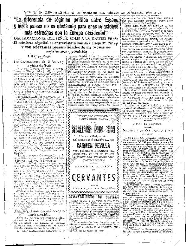 ABC SEVILLA 27-01-1959 página 23