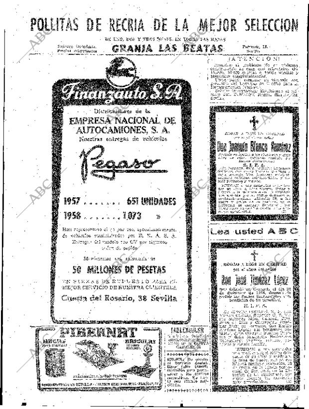 ABC SEVILLA 27-01-1959 página 38