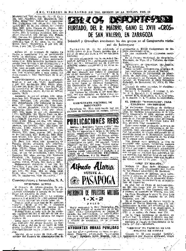 ABC MADRID 30-01-1959 página 53