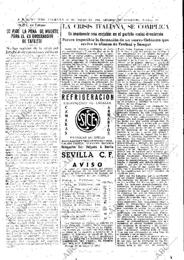 ABC SEVILLA 30-01-1959 página 17