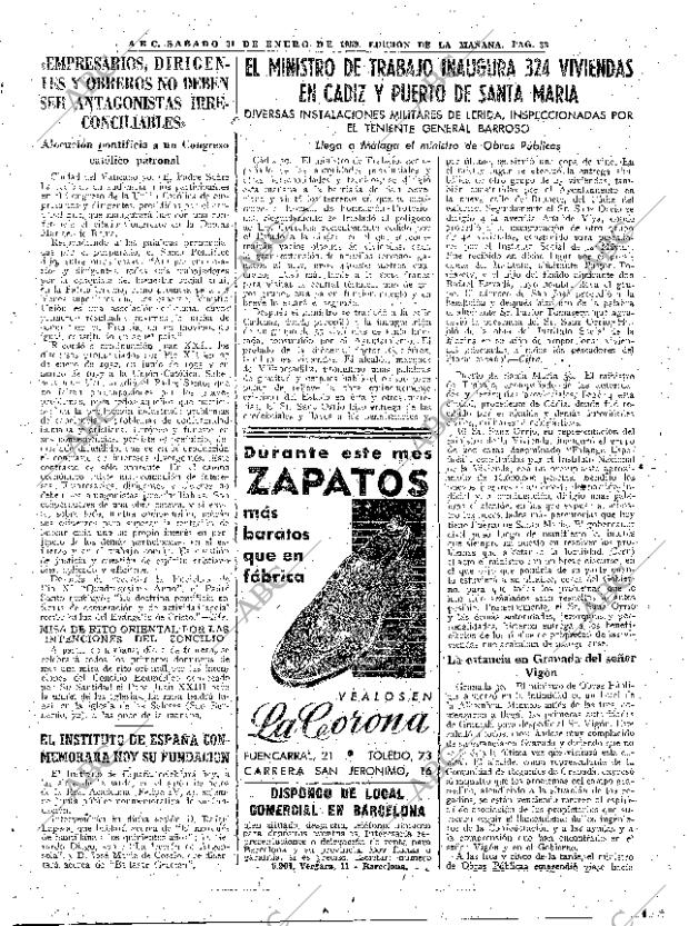 ABC MADRID 31-01-1959 página 33