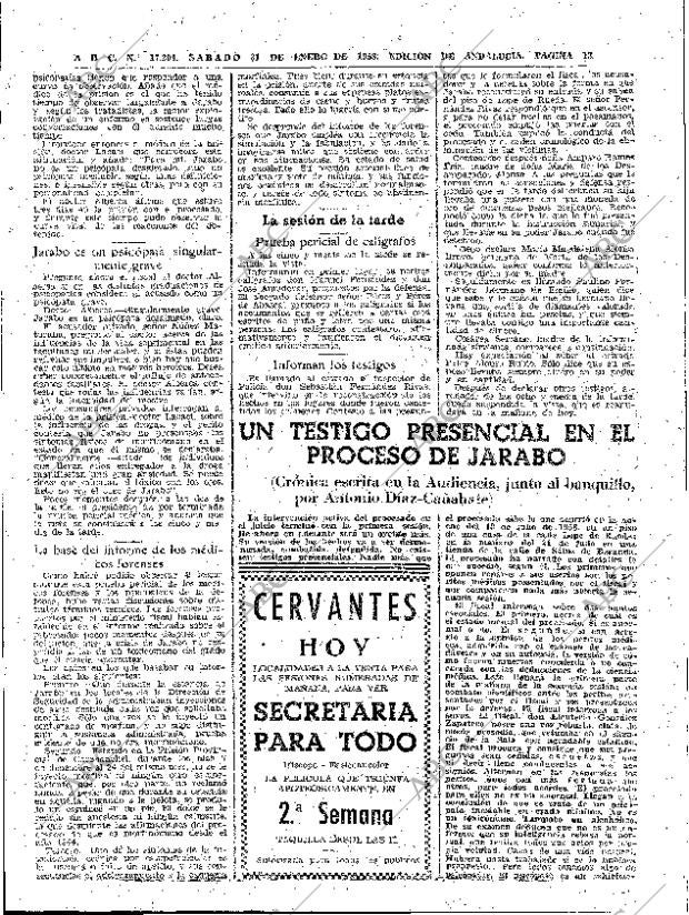ABC SEVILLA 31-01-1959 página 13