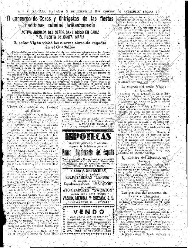 ABC SEVILLA 31-01-1959 página 17