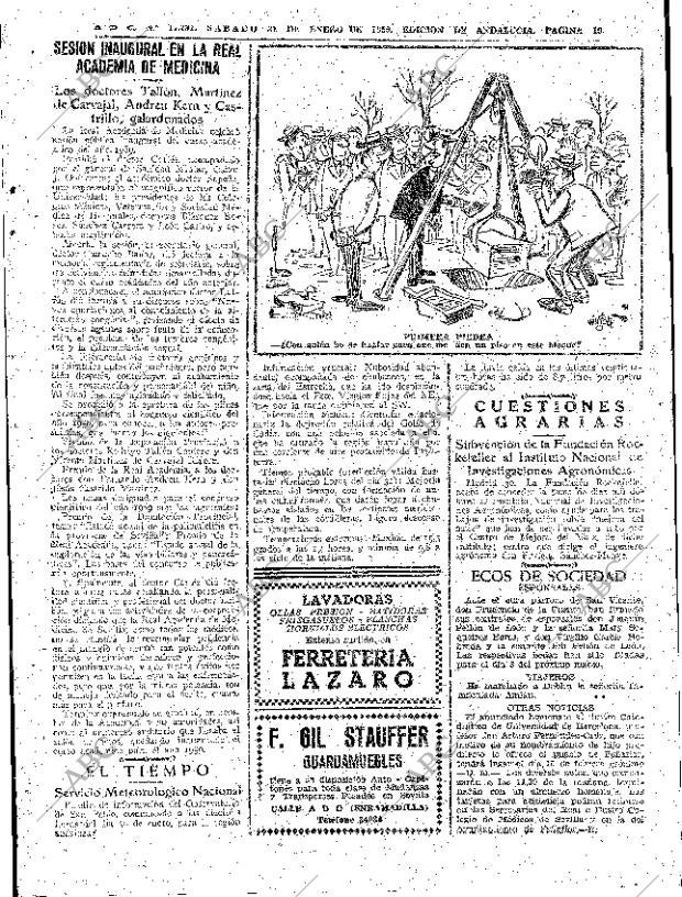 ABC SEVILLA 31-01-1959 página 19