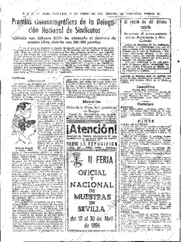 ABC SEVILLA 31-01-1959 página 26