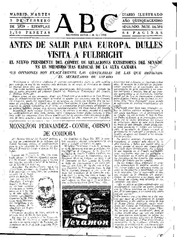 ABC MADRID 03-02-1959 página 23