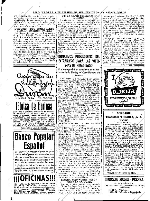 ABC MADRID 03-02-1959 página 26