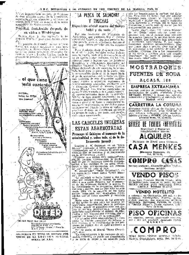 ABC MADRID 04-02-1959 página 32