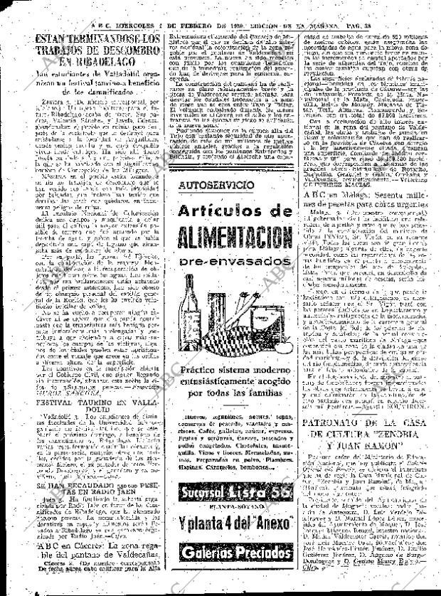 ABC MADRID 04-02-1959 página 38