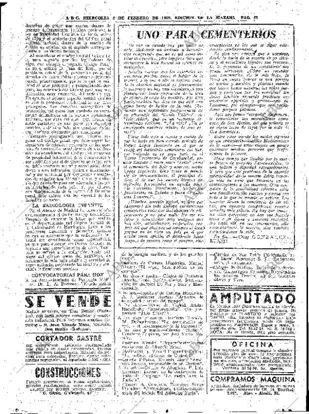 ABC MADRID 04-02-1959 página 42