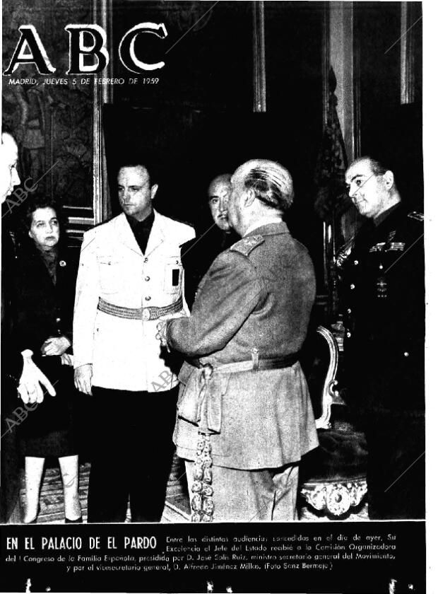 ABC MADRID 05-02-1959 página 1