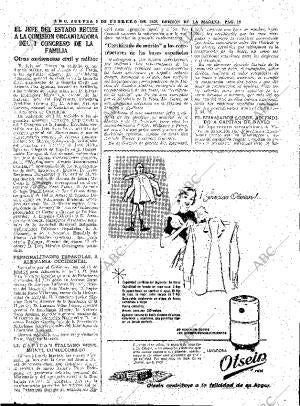 ABC MADRID 05-02-1959 página 19