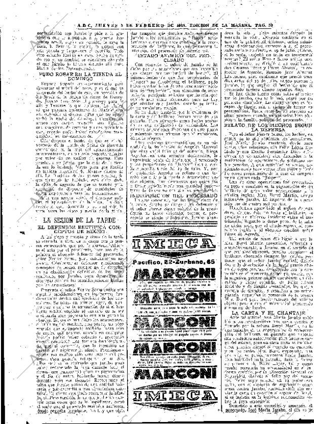 ABC MADRID 05-02-1959 página 30