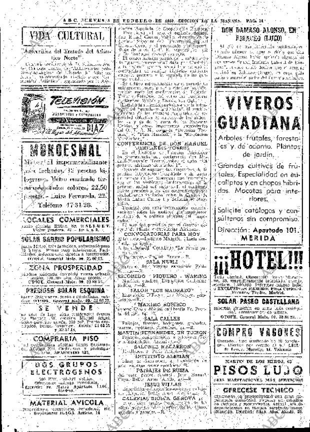 ABC MADRID 05-02-1959 página 34