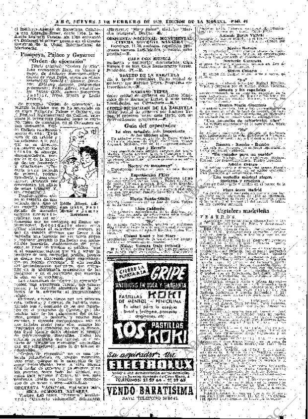 ABC MADRID 05-02-1959 página 45