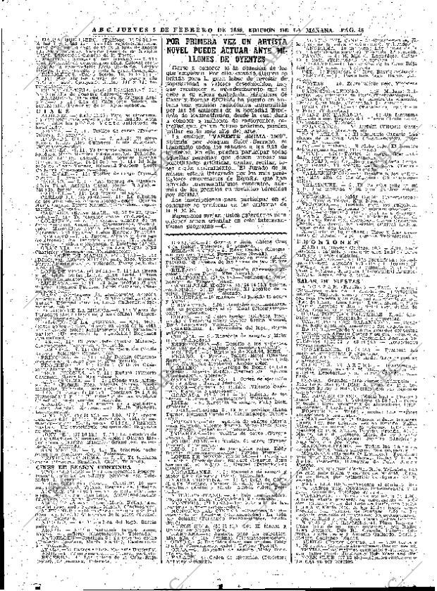 ABC MADRID 05-02-1959 página 46