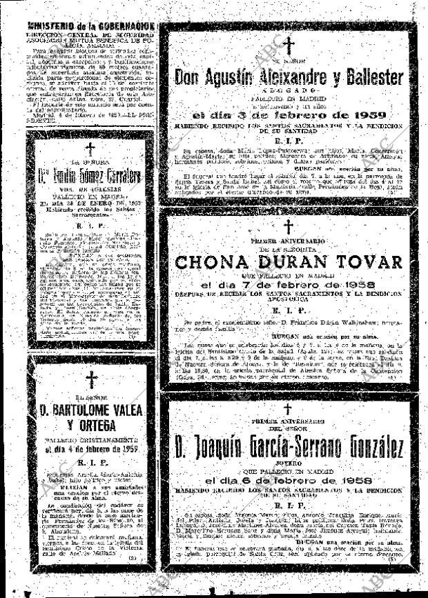 ABC MADRID 05-02-1959 página 54