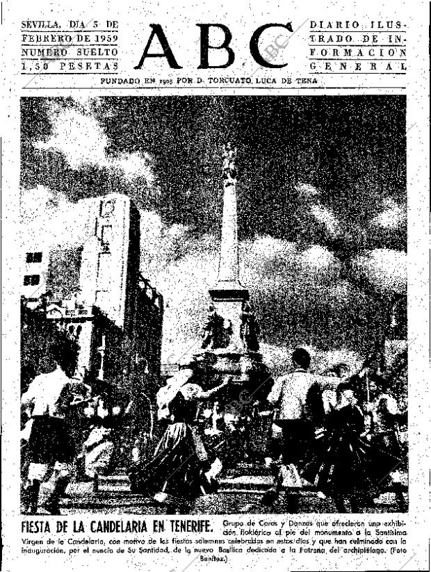 ABC SEVILLA 05-02-1959 página 1