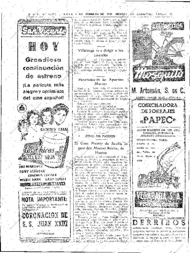 ABC SEVILLA 05-02-1959 página 26