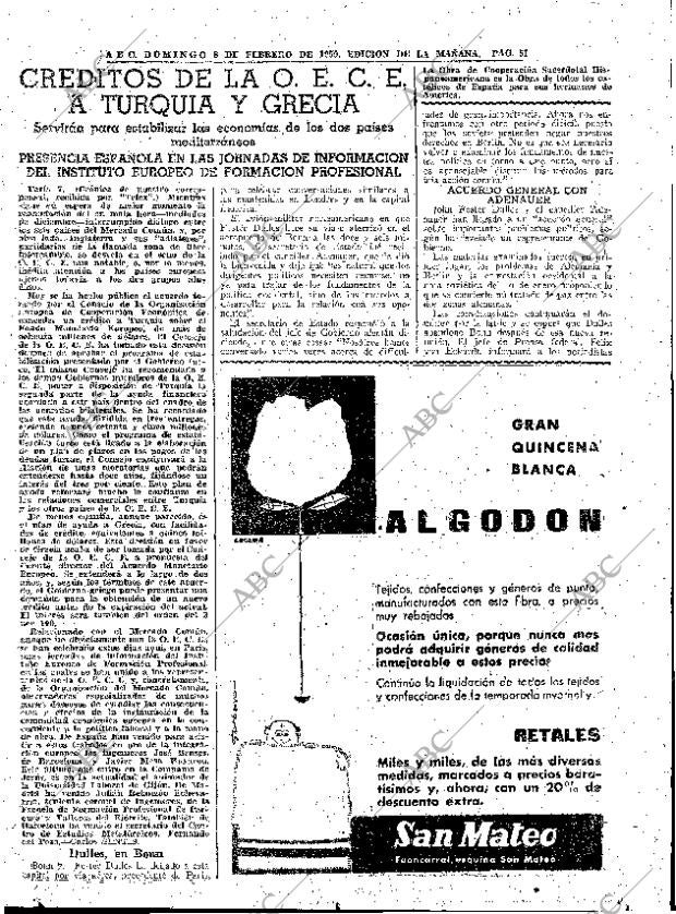 ABC MADRID 08-02-1959 página 51