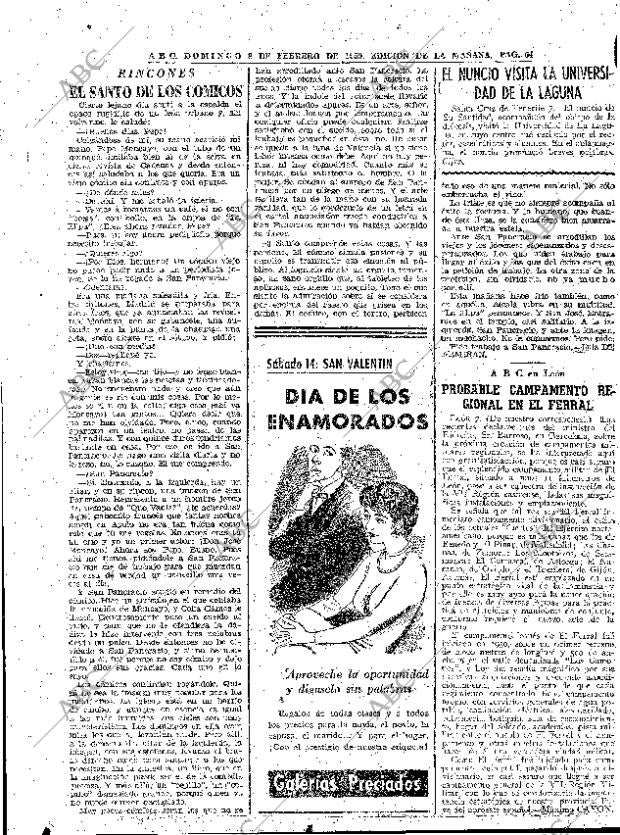 ABC MADRID 08-02-1959 página 64