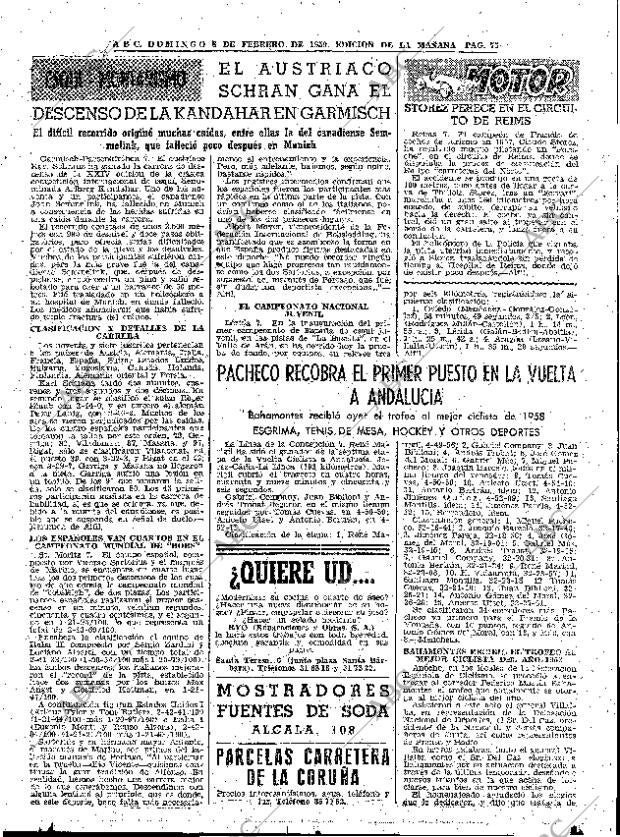 ABC MADRID 08-02-1959 página 75