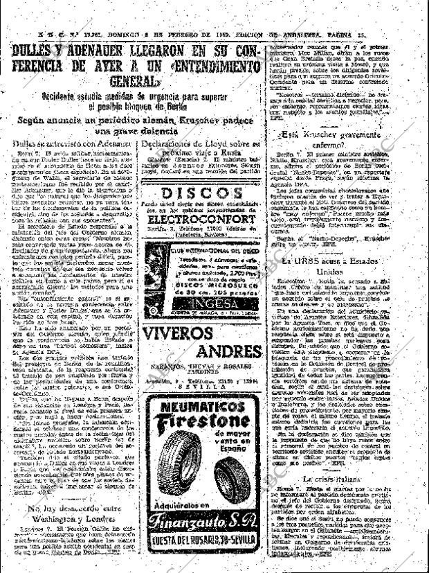 ABC SEVILLA 08-02-1959 página 25