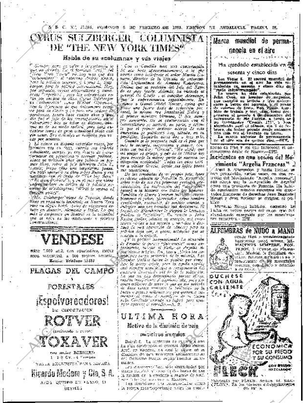 ABC SEVILLA 08-02-1959 página 28