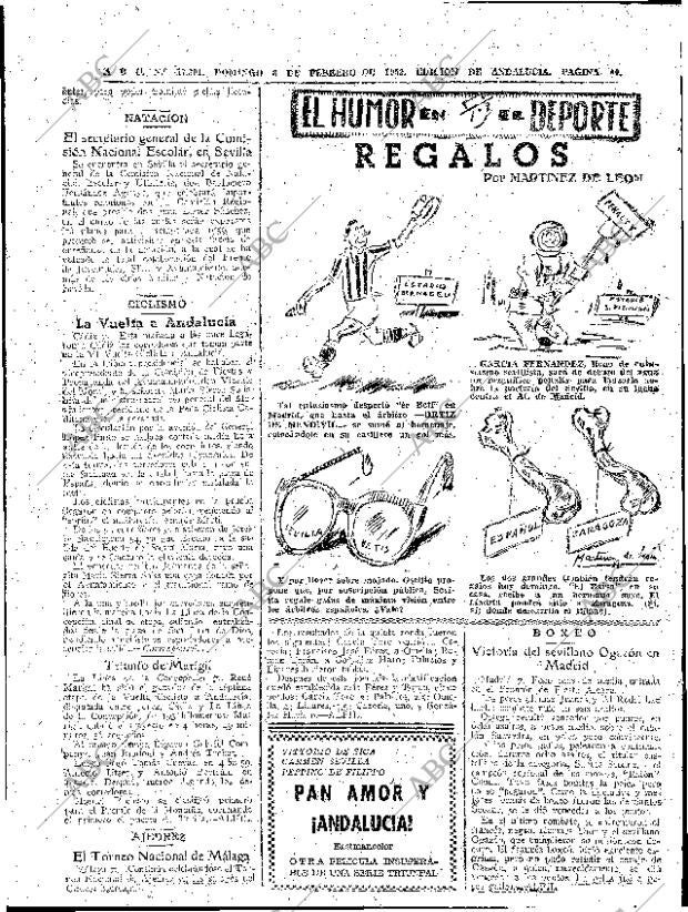 ABC SEVILLA 08-02-1959 página 40
