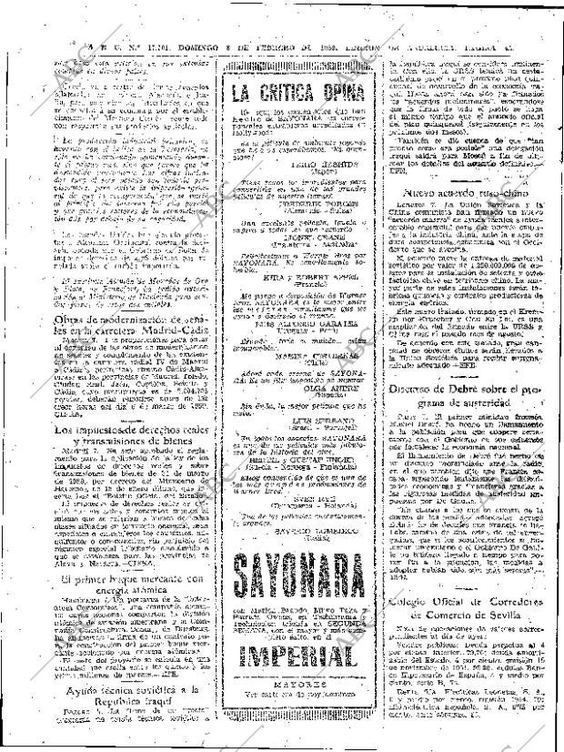 ABC SEVILLA 08-02-1959 página 42