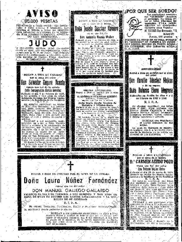 ABC SEVILLA 08-02-1959 página 50