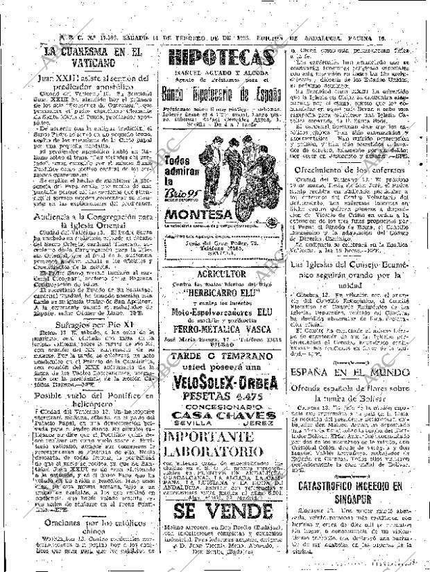 ABC SEVILLA 14-02-1959 página 10