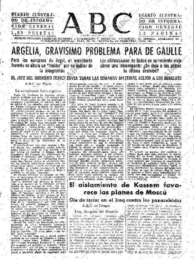 ABC SEVILLA 14-02-1959 página 7