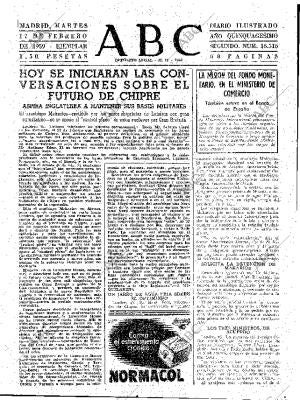 ABC MADRID 17-02-1959 página 23