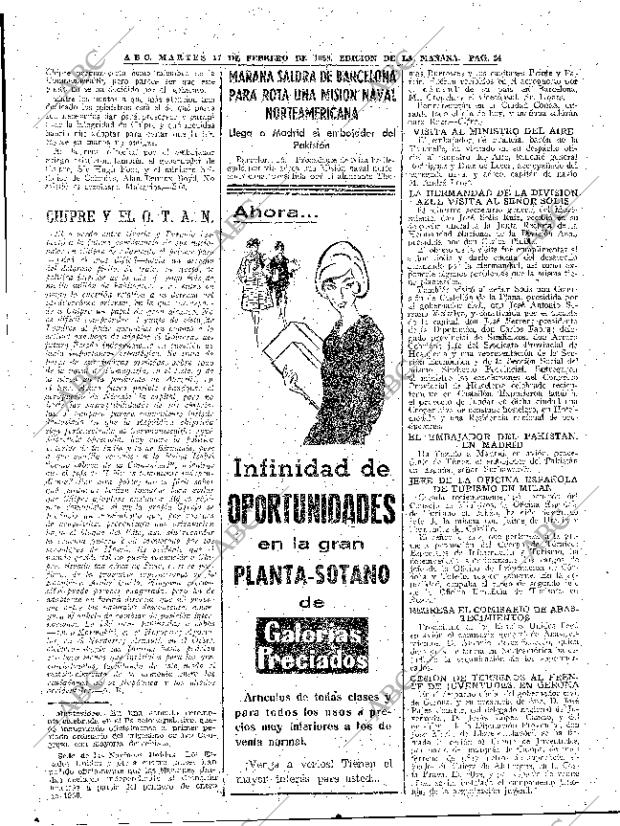 ABC MADRID 17-02-1959 página 24