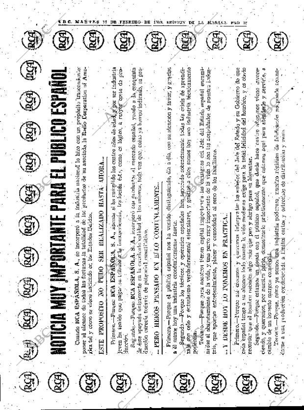 ABC MADRID 17-02-1959 página 38