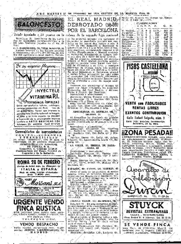 ABC MADRID 17-02-1959 página 50