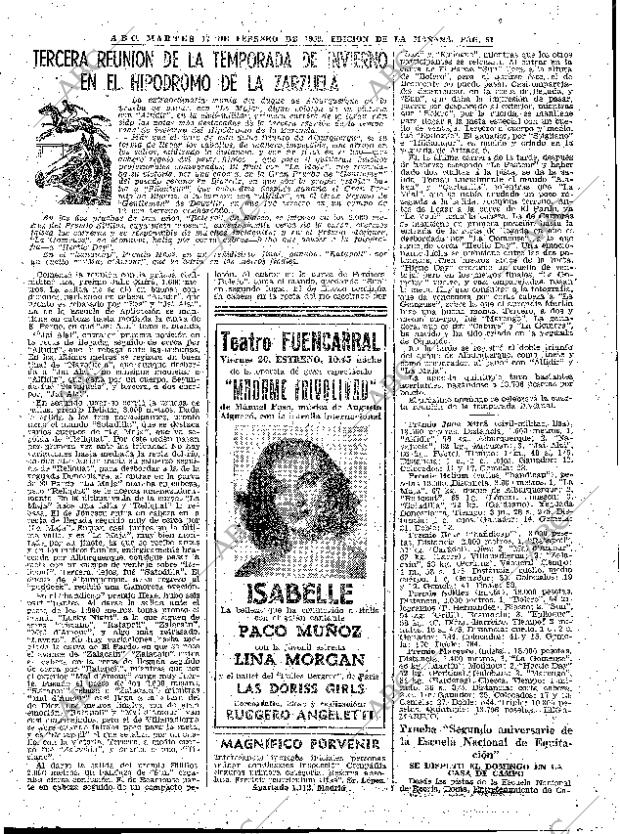 ABC MADRID 17-02-1959 página 51