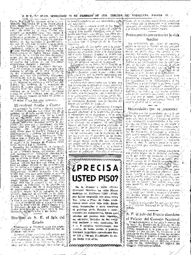 ABC SEVILLA 18-02-1959 página 16